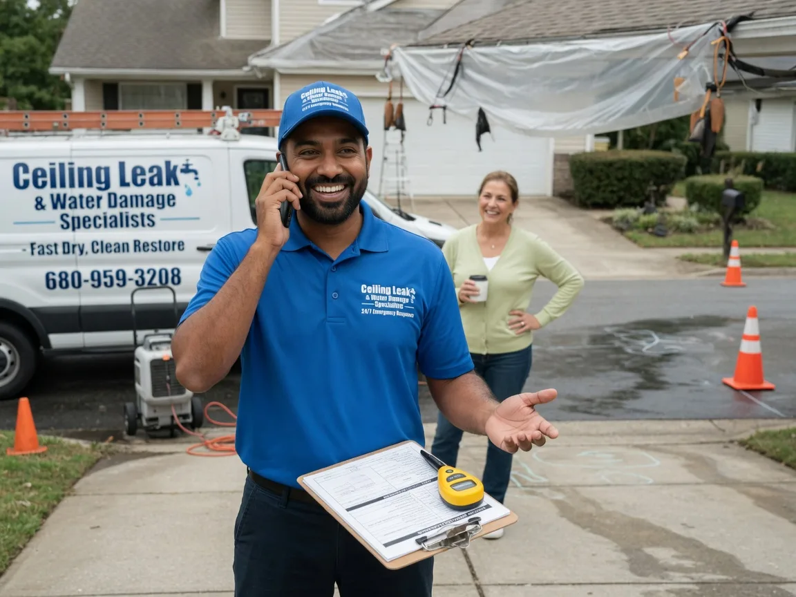 Ceiling Leak Cleanup Lander, WY FAQs